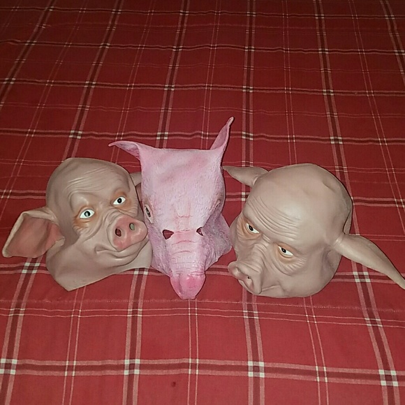 3 Pig Masks