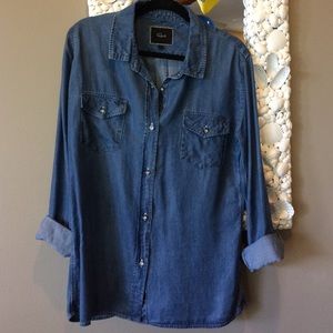 Rails denim shirt💙💙