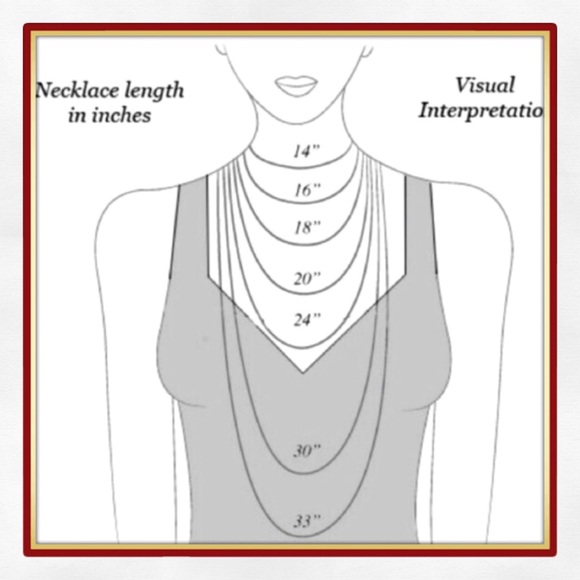 💖Necklace Lengths💖