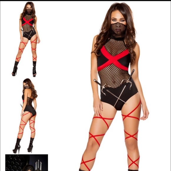 Sexy ninja costume. Never worn, with tags!