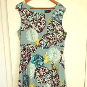 Jcrew silk floral dress
