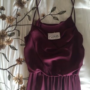 Wine Colored Dress