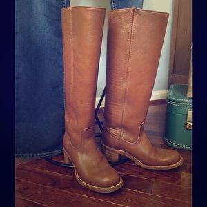 Vintage Frye Campus Boots