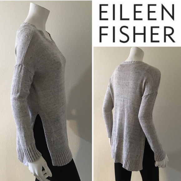 🚫SOLD🚫 Eileen Fisher Linen Sweater #171-647 - Picture 3 of 4