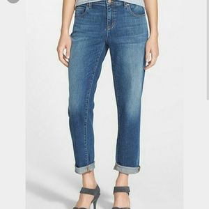 MUST GO! Eileen Fisher Boyfriend Jeans NWT.