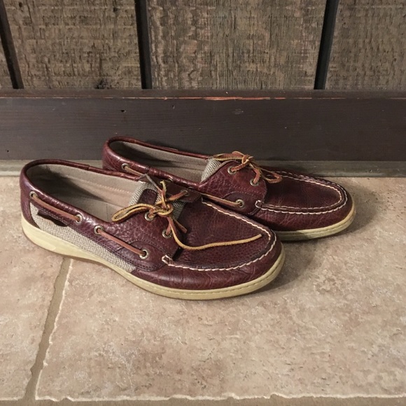 Brown Leather Sperry's