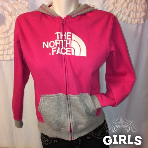 The North Face Other - Girls The North Face pink hoodie