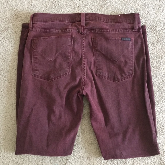 Maroon Hudson skinny jeans - Picture 2 of 2