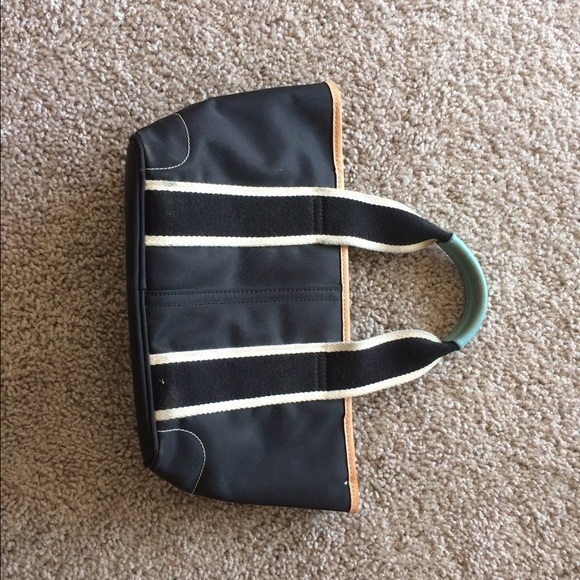 Coach handbag in black and blue - Picture 2 of 4