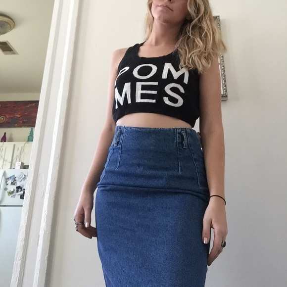 BCBGENERATION sweater crop top
