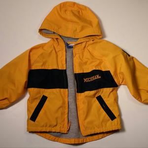 Michigan baby jacket