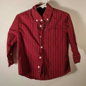 Authentic Graphite plaid shirt