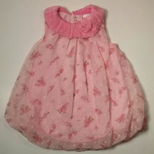 Baby Essentials adorable pink romper.