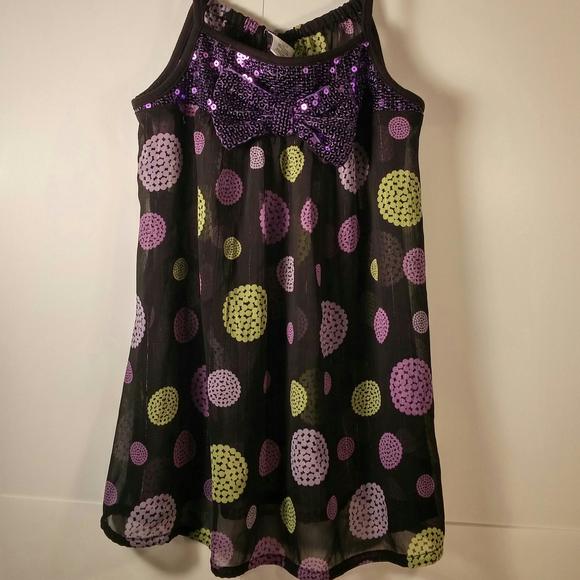 Elegant sequin girl's blouse