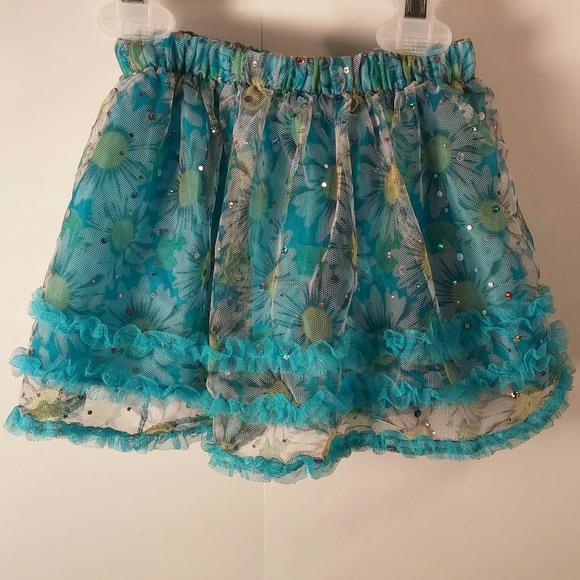 Baby adorable lace/sequence skirt