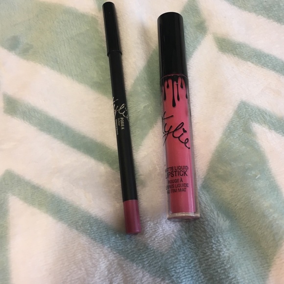 Kylie Posie K matte liquid and lip liner