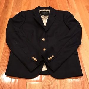 J.Crew Schoolboy Blazer Size 2 Navy