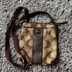 Coach cross body bag
