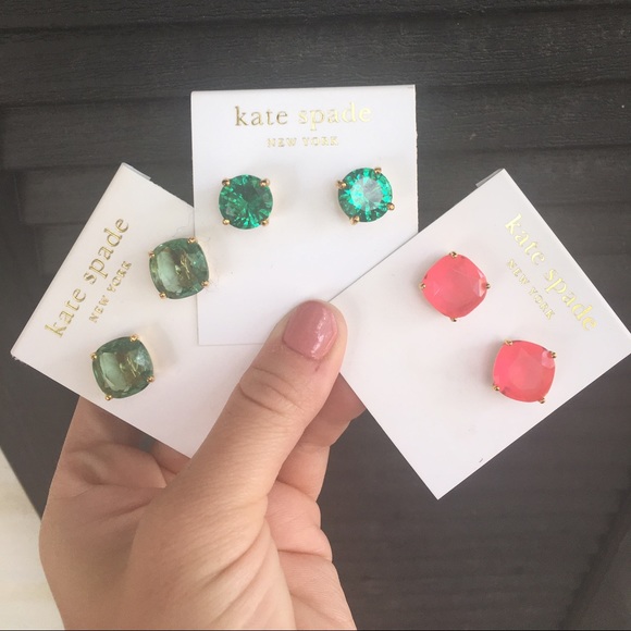 3 pairs of Kate Spade Studs BUNDLE