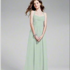 Alfred Angelo Sea Mist bridesmaid dress