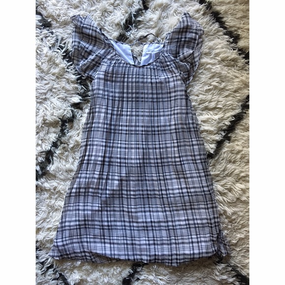 BCBG Pleated Frock Dress