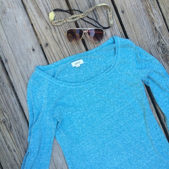 Aqua / Turquoise Aerie Tee