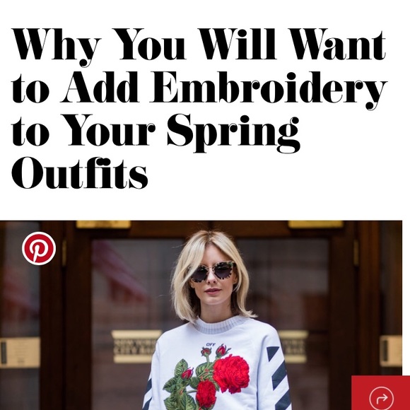 🌿 Tocca insanely gorgeous embroidered skirt!🌿 - Picture 5 of 5