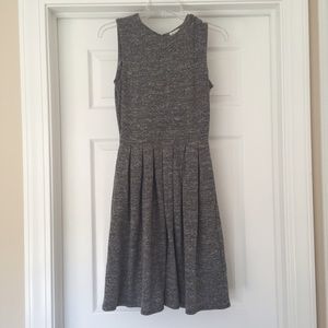 Anthropologie Grey Dress