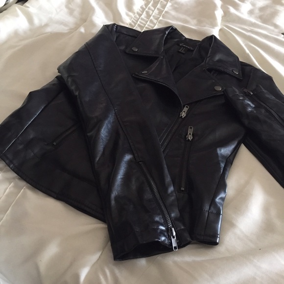 Faux Leather Jacket