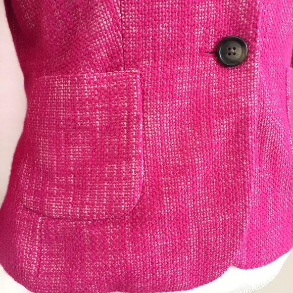 Banana Republic 3/4 sleeve pink blazer jacket - Picture 2 of 4