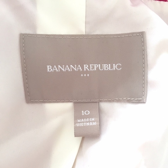 Banana Republic 3/4 sleeve pink blazer jacket - Picture 4 of 4