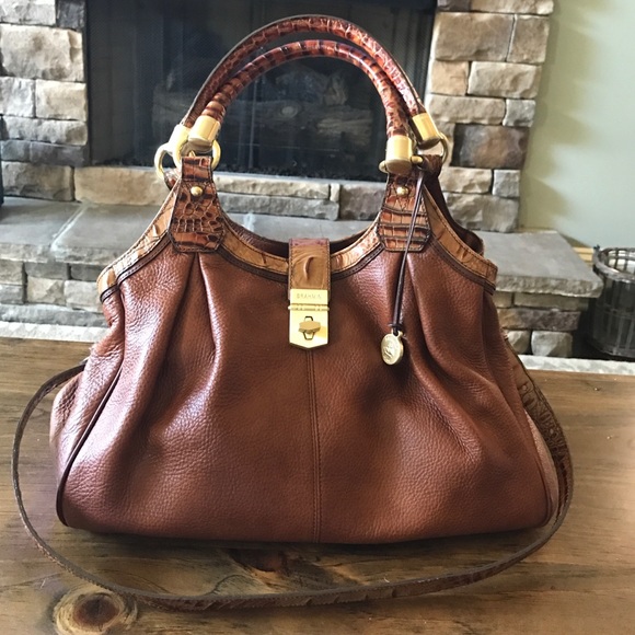 Like New, Authentic Brahmin Elisa Hobo Bag