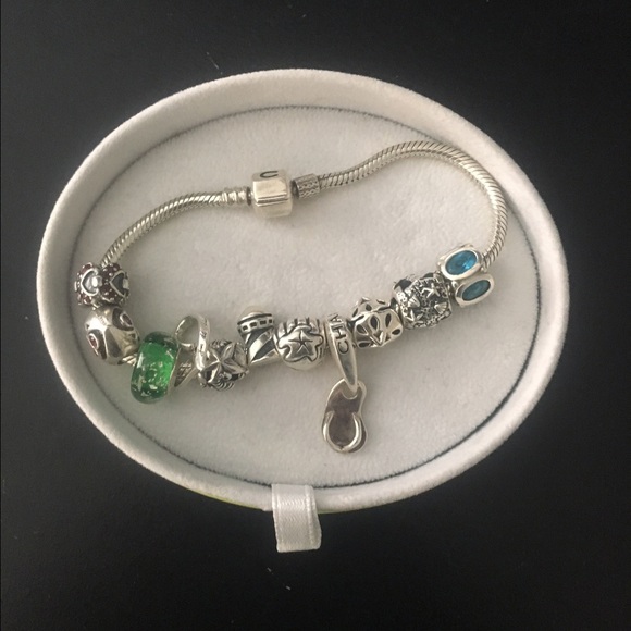 Chamilia bracelet with charms