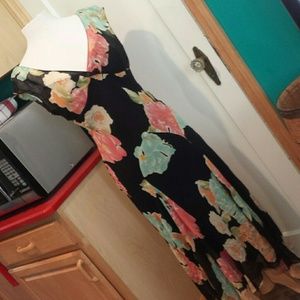 Floral chiffon Jones of NY dress size 10