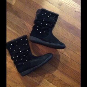 Stuart Weitzman  suede boots sz 8