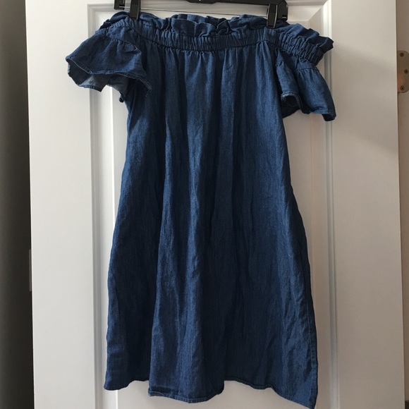 Anthropologie Corey Lynn Calter off shoulder dress - Picture 3 of 4