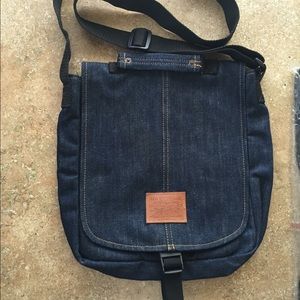 🆕 LEVI STRAUSS Levi's Denim Messenger Bag