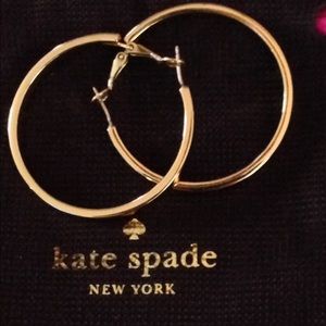 Stunning Kate spade hoops❤️ 2 inches  across