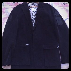 Men's Affliction Black Blazer (Red Label Premium)