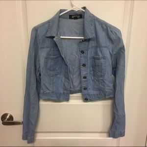Cropped Jean jacket