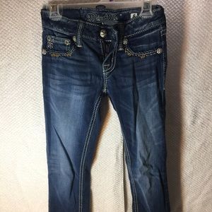 Miss Me Bottoms - Kids Miss Me skinny jeans. size 8. Miss Me Bottoms - Kids Miss Me skinny jeans. size 8.