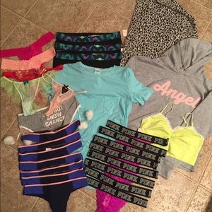 NWT: VS / PINK Clothing Lot - Size Medium