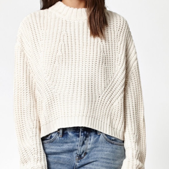 Cream chunky sweater
