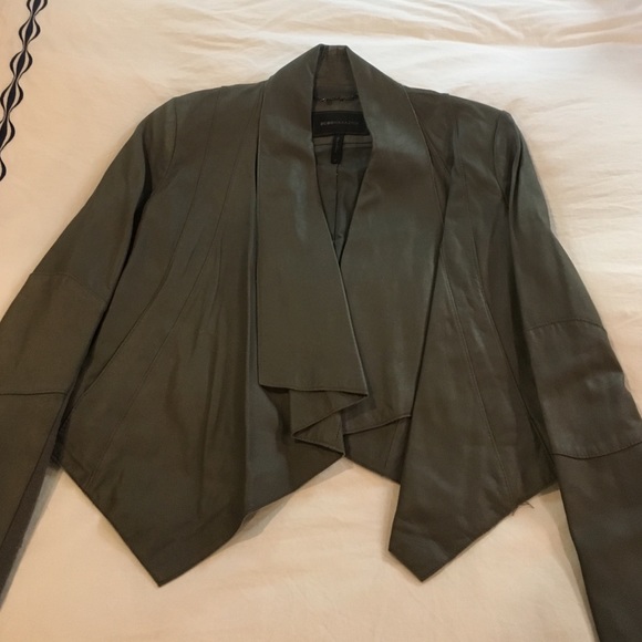 Bcbg leather jacket brand new
