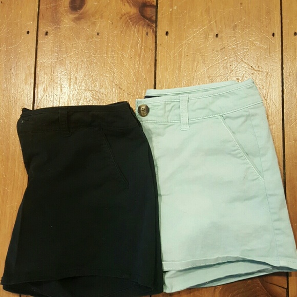 Mint green ae shorts