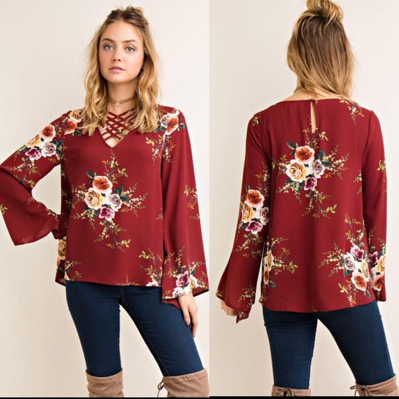 🆕MELODIE floral print strappy top - TAUPE - Picture 4 of 4