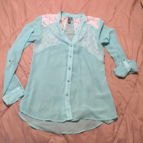 Sheer blouse