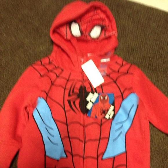 Spider-Man hoodie nwt 18-24 months