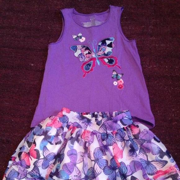 Children's Place Skirt set size 4-5