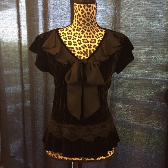 Sunny Leigh Blouse velvety feel top